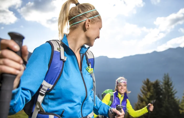 Frauen die wandern