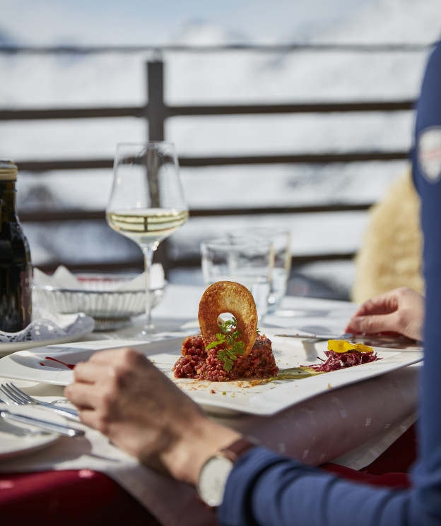 Lunch with a panoramic view