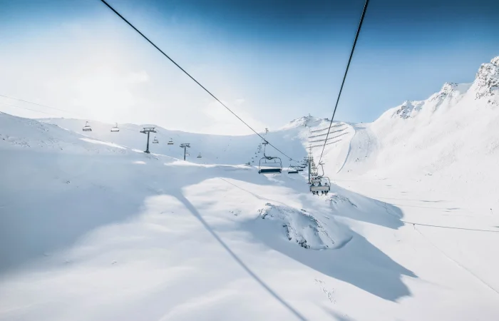 Seilbahnen im Winterparadies